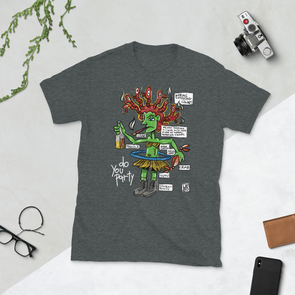 Treasures and Pleasures - Medusa – Lebo Short-Sleeve Unisex T-Shirt